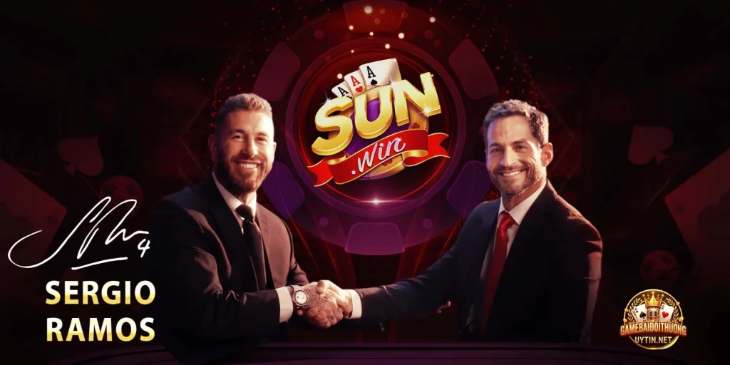 Sunwin thông báo Sergio Ramos là đại diện thương hiệu