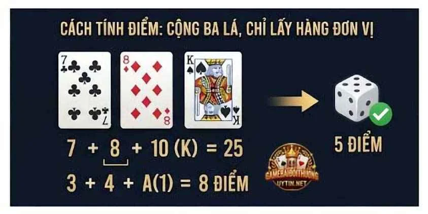 Cách tính điểm bài cào