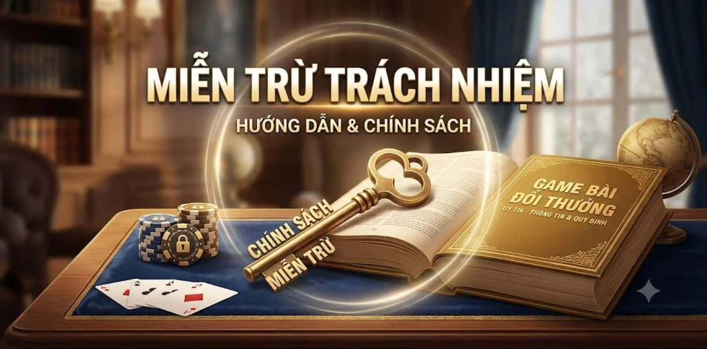 Chính sách miễn trừ trách nhiệm tại Gamebaidoithuonguytin.net