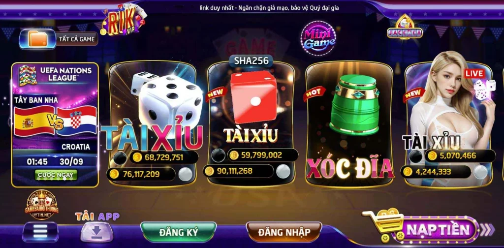 Tài xỉu vẫn là 1 trong những game yêu thích của mình tạo cổng game này