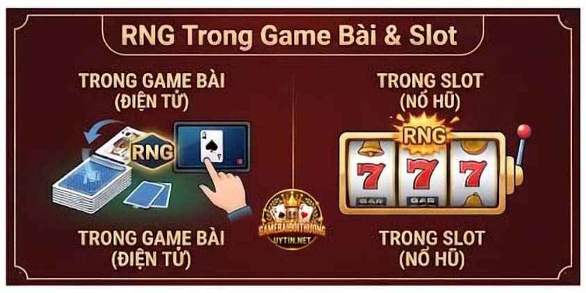 RNG trong game bài và slot