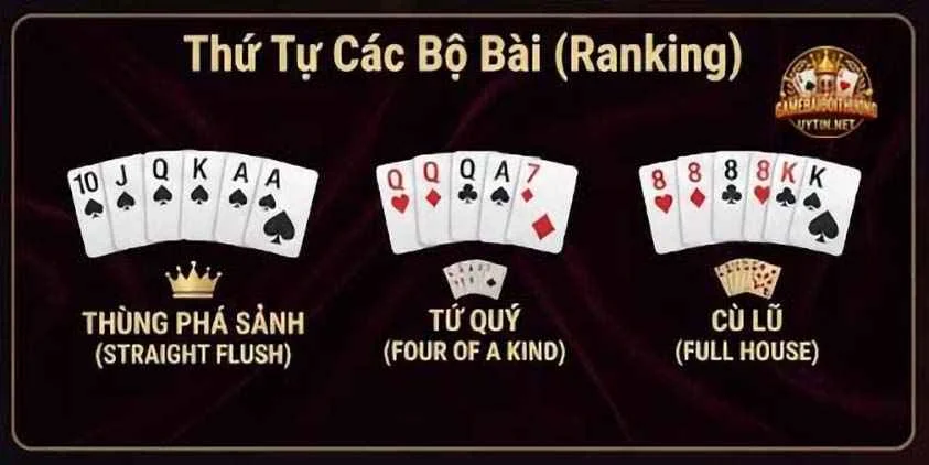 Thứ tự các bộ bài